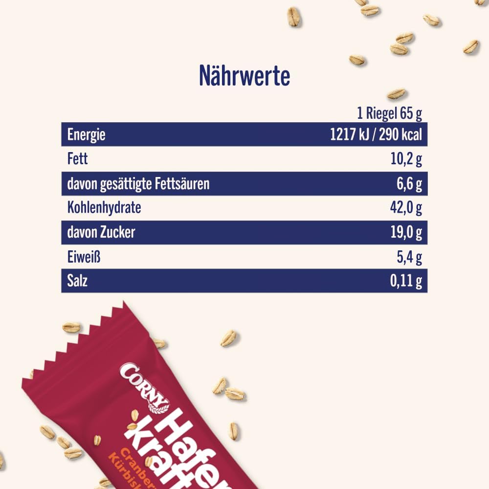 corny-haferkraft-cranberry-k-rbiskern-haferriegel-vegan-vollkorn-12-x-65-g image 2