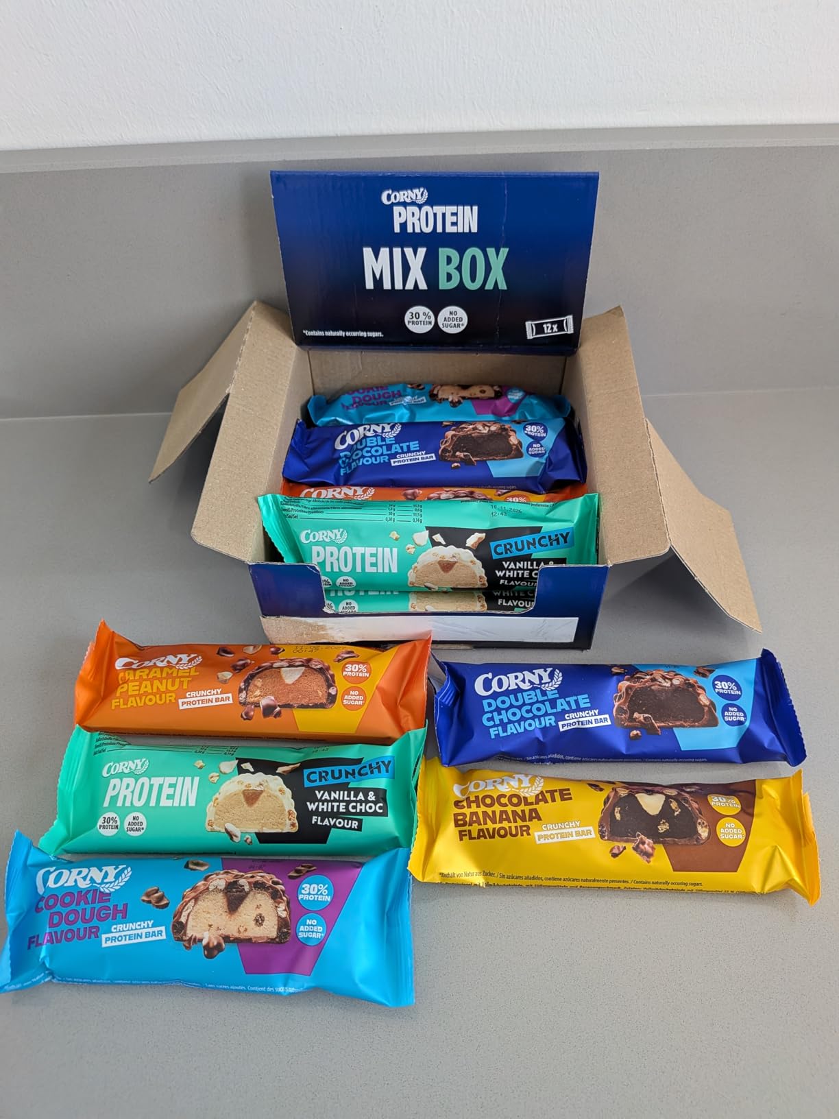 Beste Proteinriegel von Corny