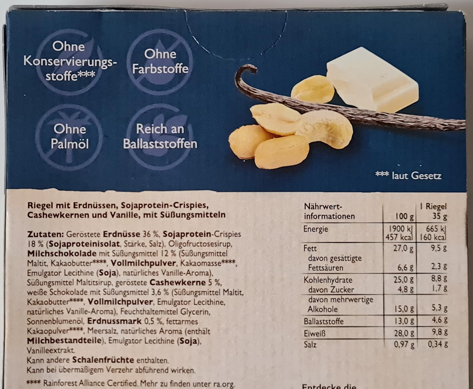 Guter Protein-Snack