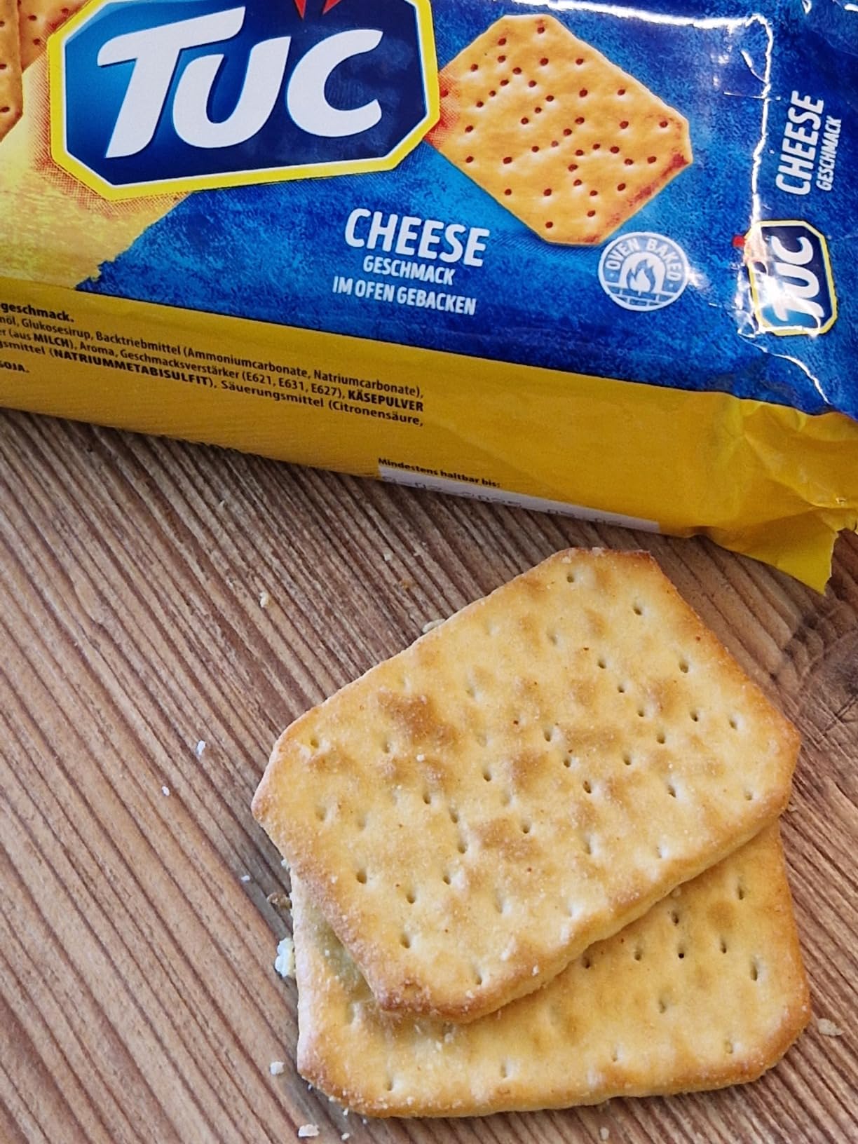 Bester Käse-Cracker