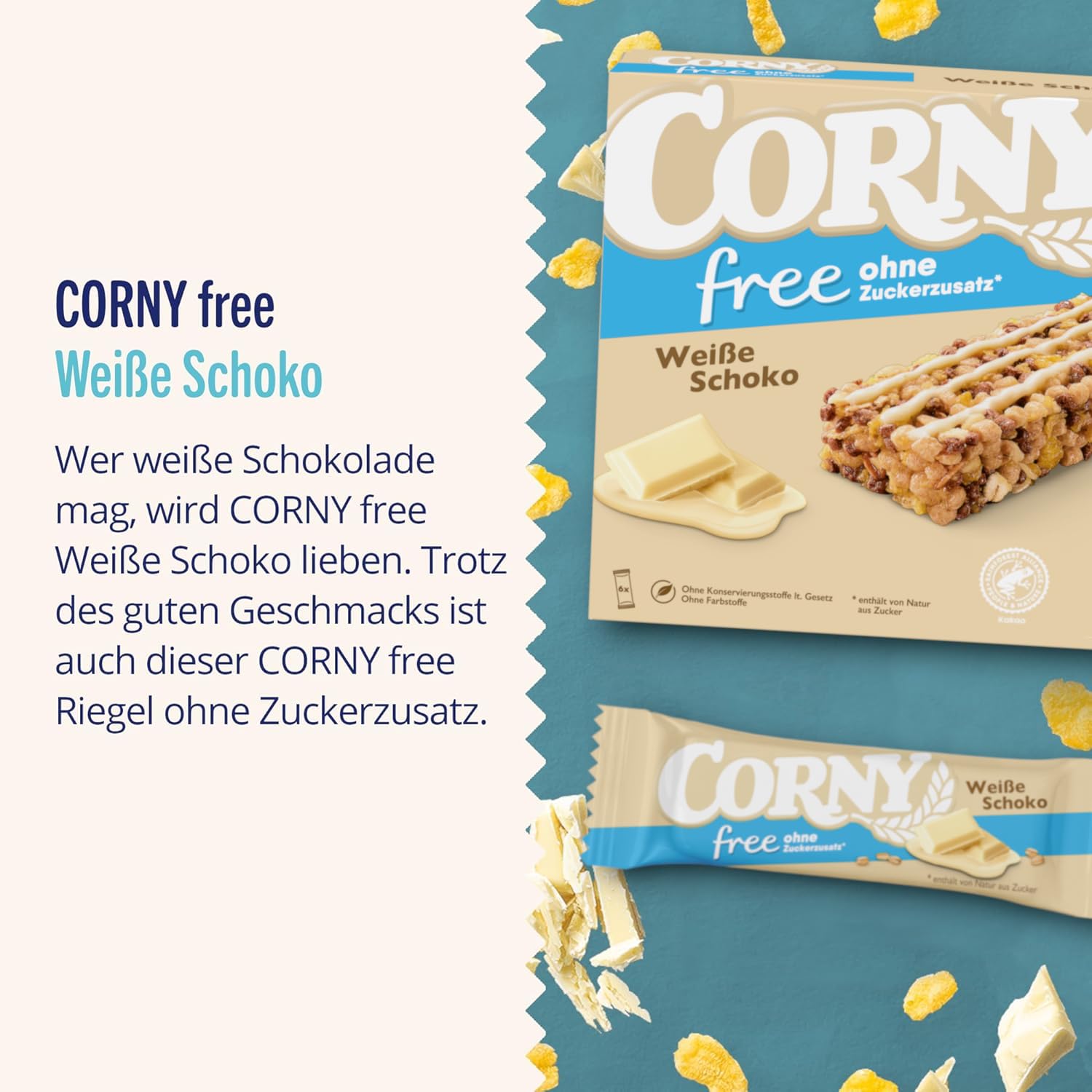 corny-free-m-sliriegel-wei-e-schoko-ohne-zuckerzusatz-60-x-20-g image 3