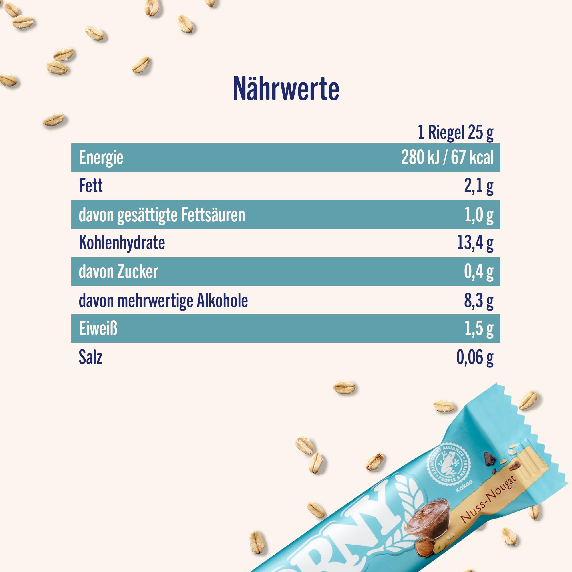 corny-free-m-sliriegel-nuss-nougat-ohne-zuckerzusatz-60-x-20-g image 2