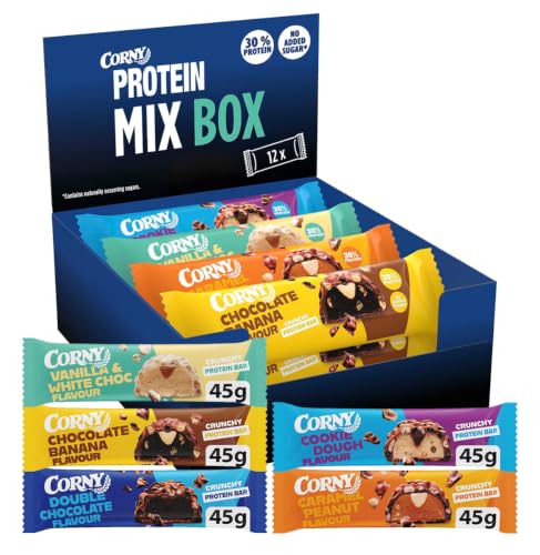 corny-protein-crunchy-mix-pack-30-protein-12-x-45-g image 7
