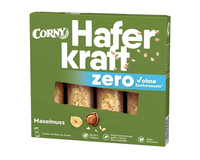 corny-haferkraft-zero-haselnuss-ohne-zuckerzusatz-4-x-35-g image 1