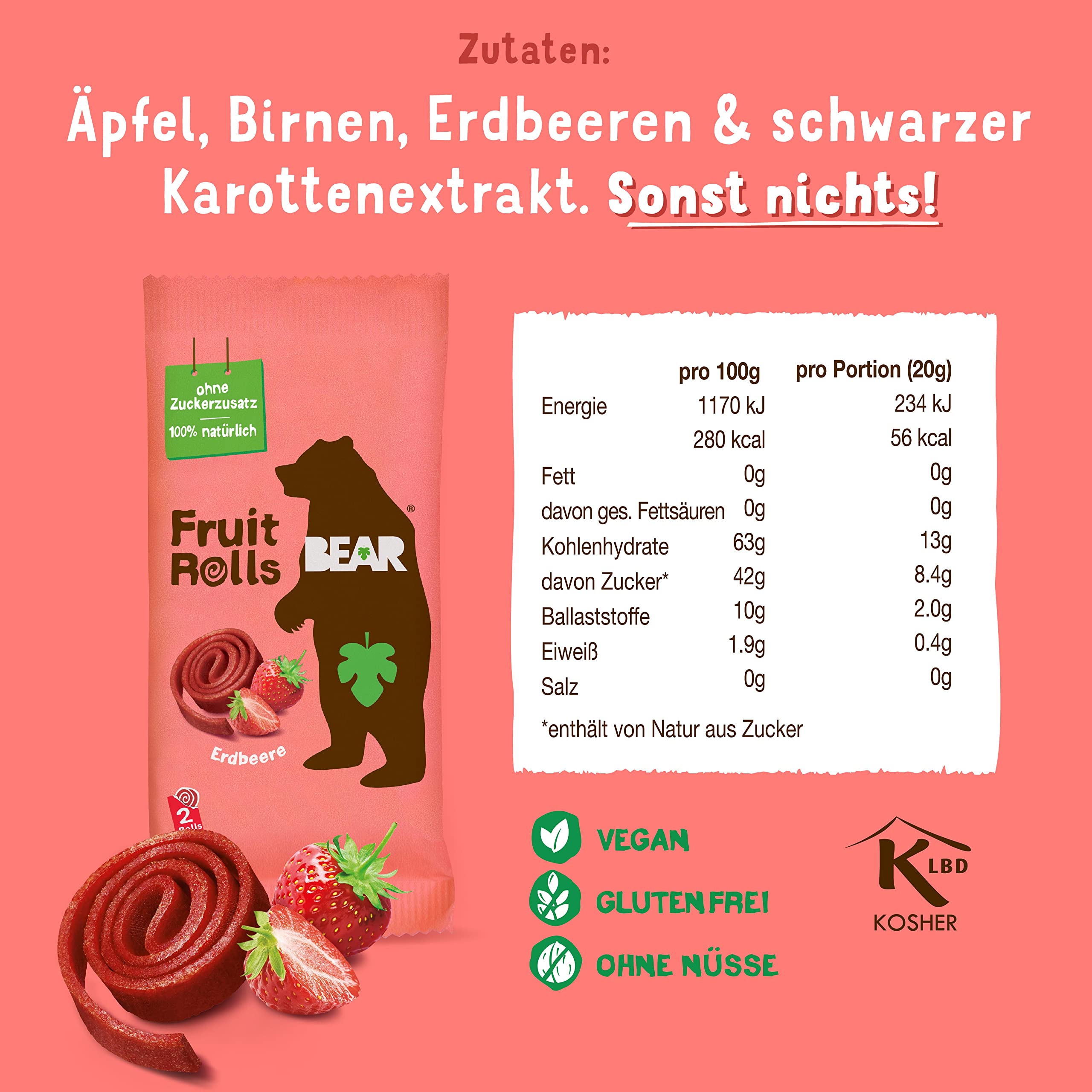 bear-fruchtrollen-erdbeere-frucht-yoyos-30x20g-600g image 2