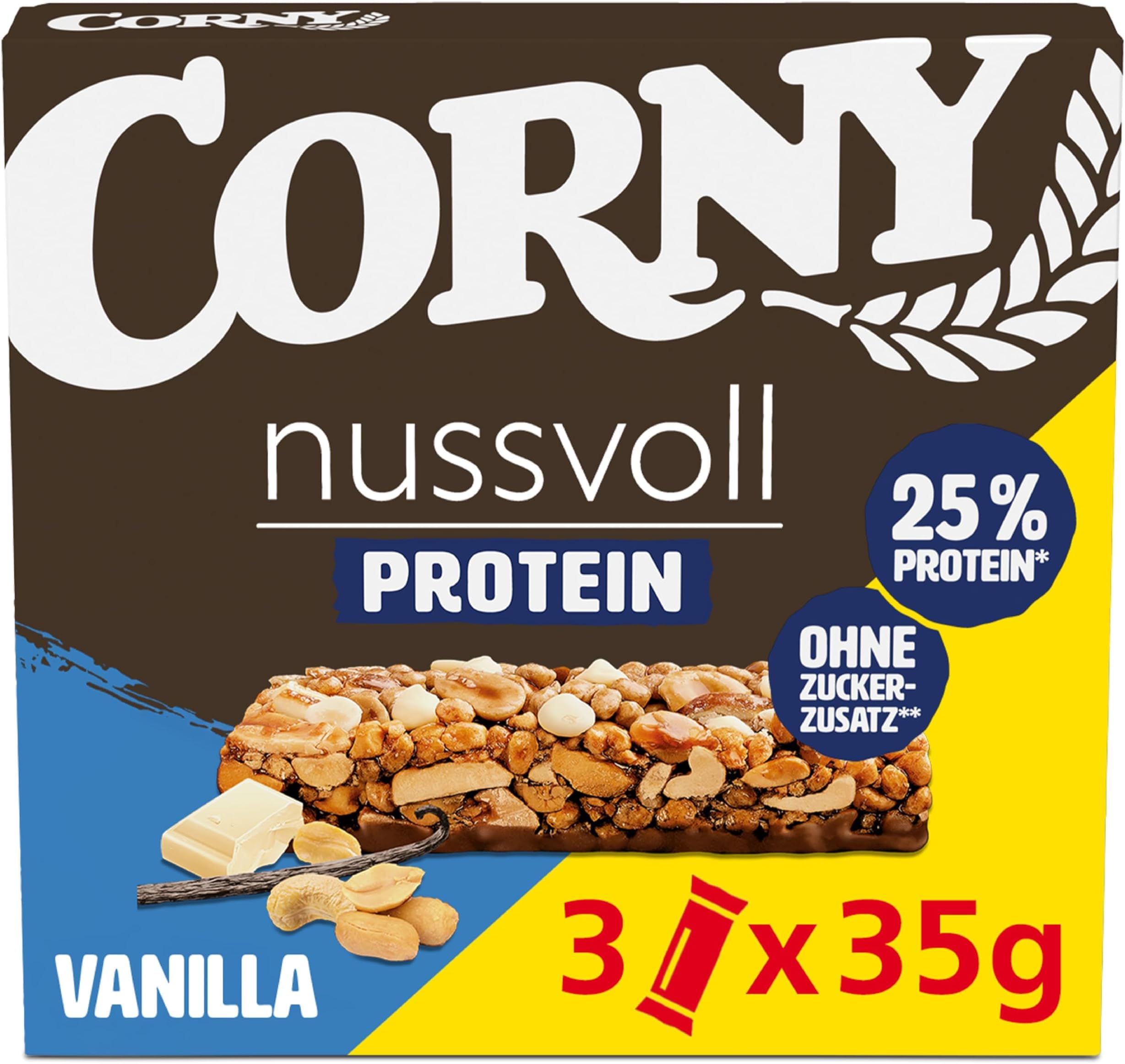 corny-nussvoll-protein-vanilla-nussriegel-3-x-35-g-25-protein image 8
