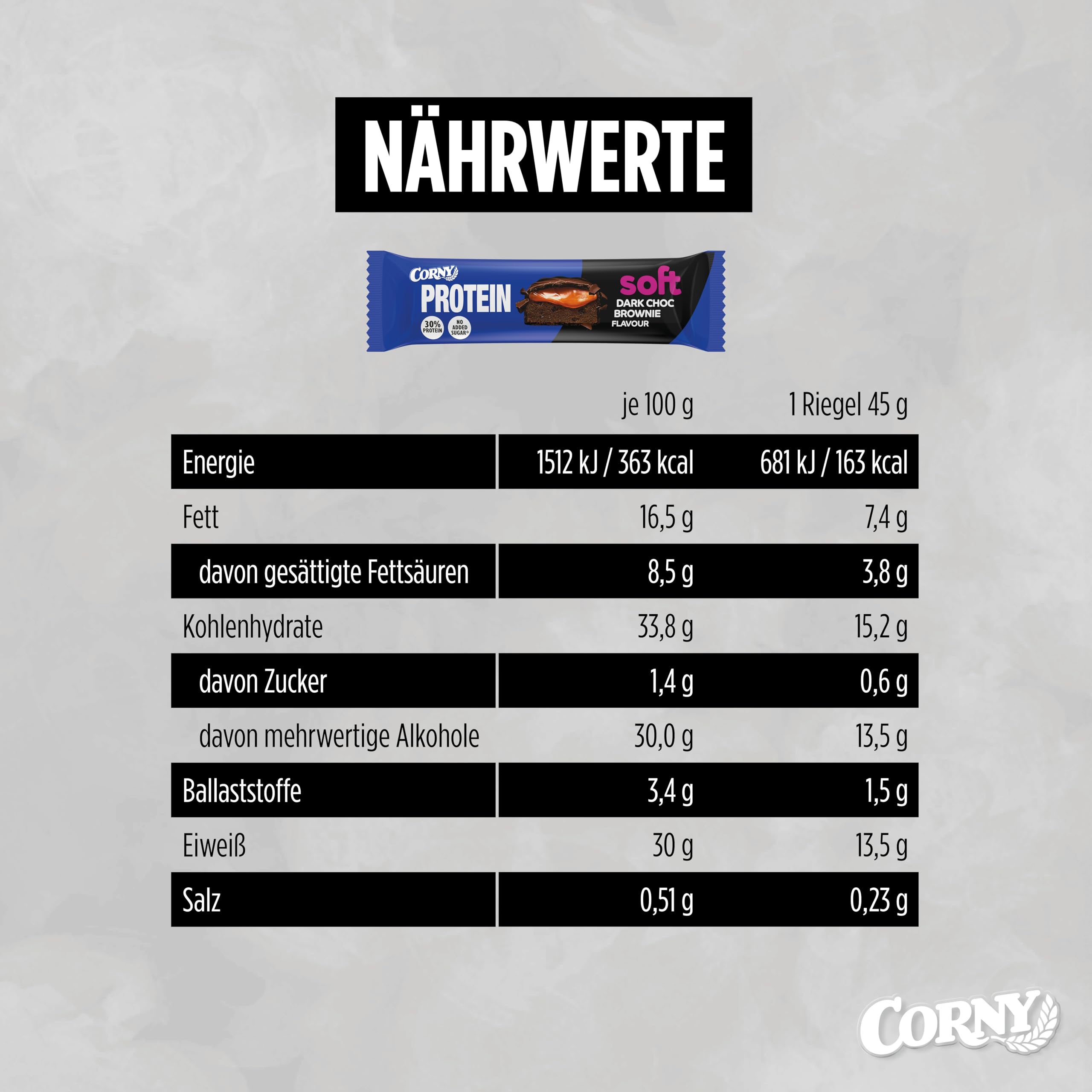 corny-soft-protein-dark-chocolate-brownie-30-protein-12x45g image 5