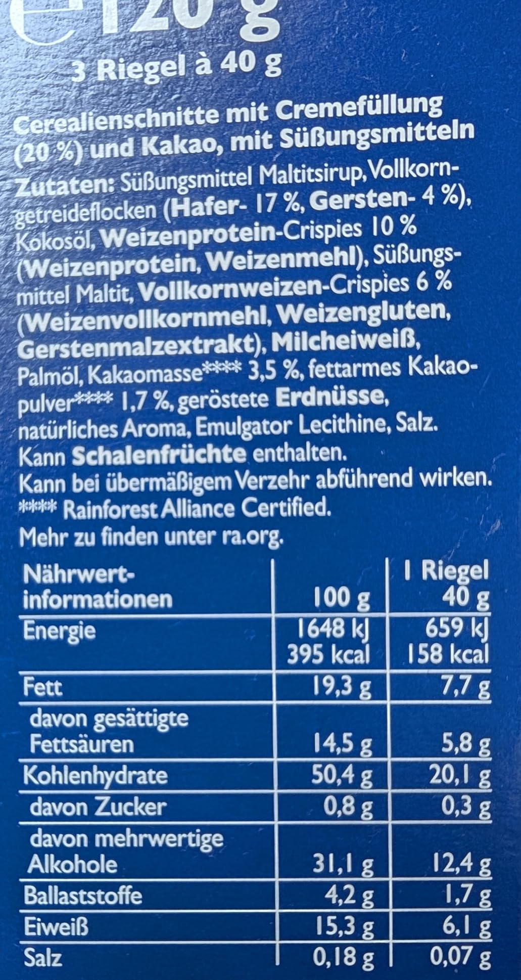 Gut, aber etwas trocken