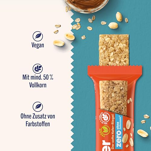 corny-haferkraft-zero-peanut-butter-haferriegel-ohne-zuckerzusatz-12x50g image 8