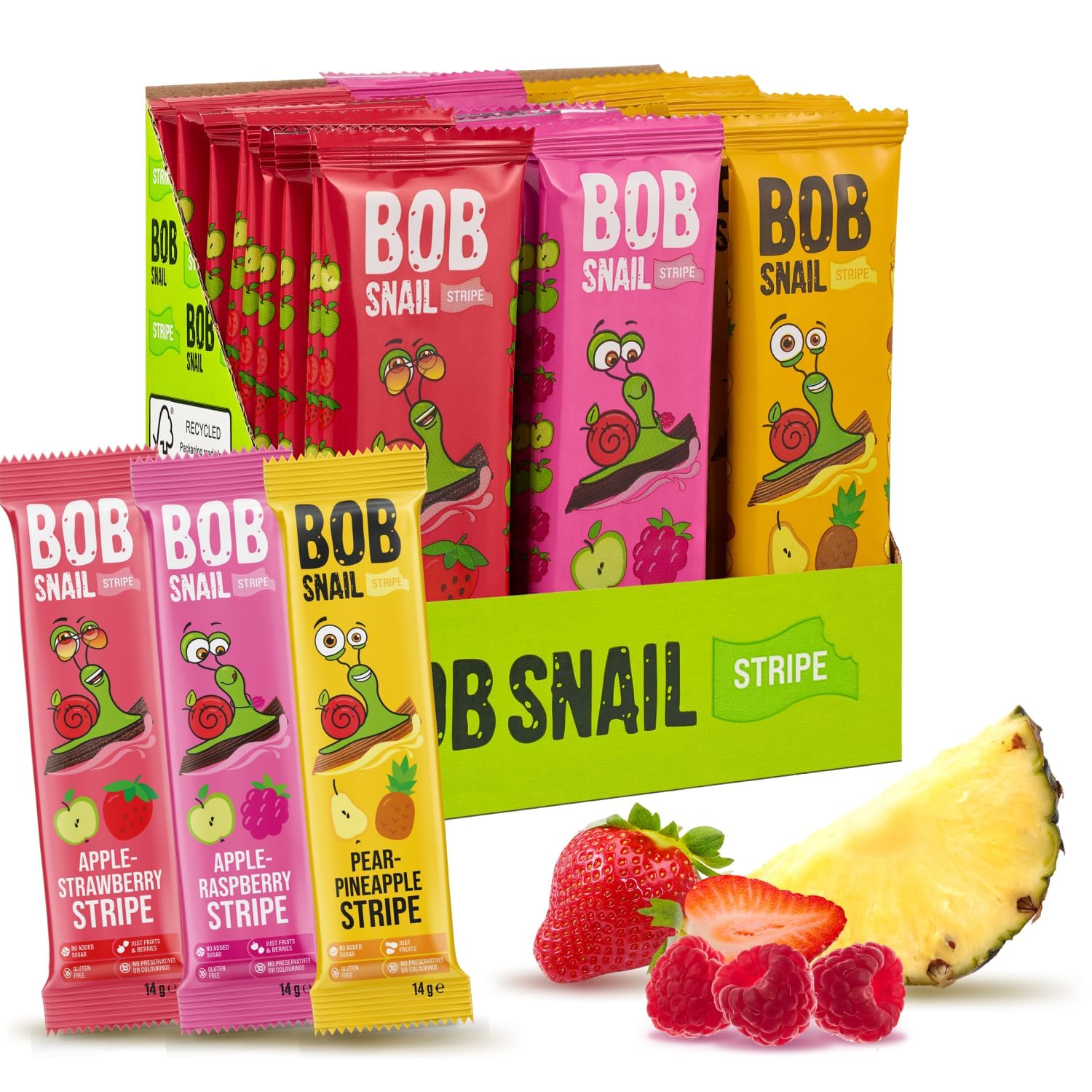 bob-snail-vegane-vielfrucht-riegel-ananas-mix-30er-box image 1