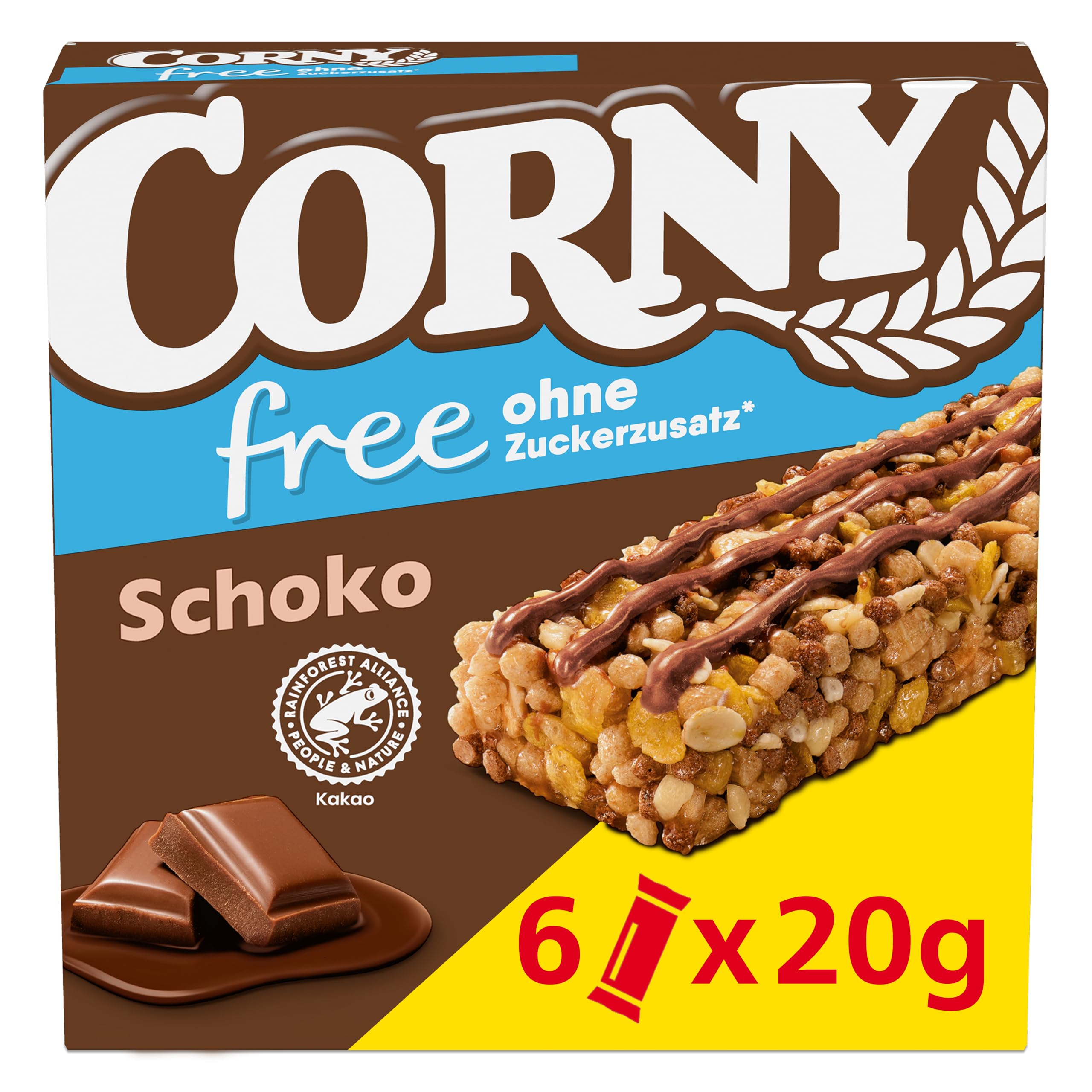 corny-free-schoko-banane-m-sliriegel-ohne-zuckerzusatz-6-x-20-g-69-kcal image 7