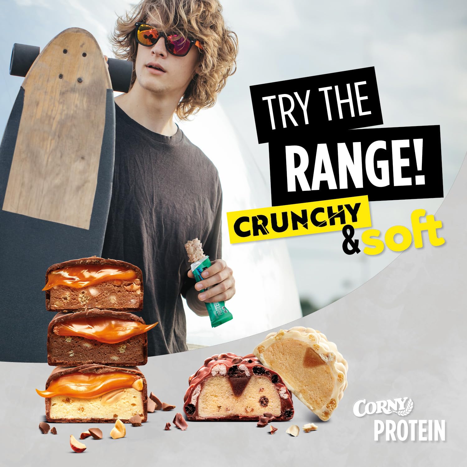 corny-protein-soft-crunchy-mix-pack-12-x-45-g-30-eiwei image 4