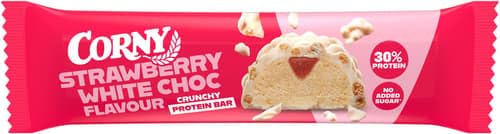 corny-crunchy-protein-riegel-erdbeere-wei-e-schokolade-45g-einzelriegel image 1