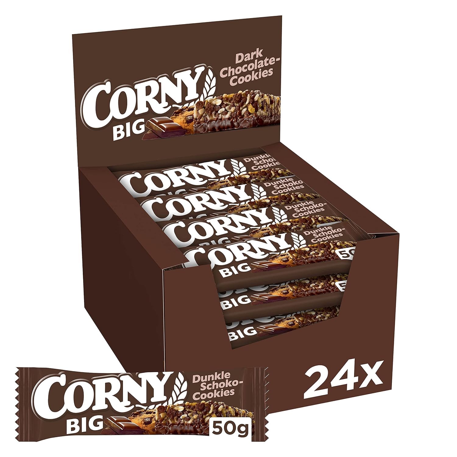 corny-big-m-sliriegel-dunkle-schoko-cookies-24-x-50-g-xxl image 1