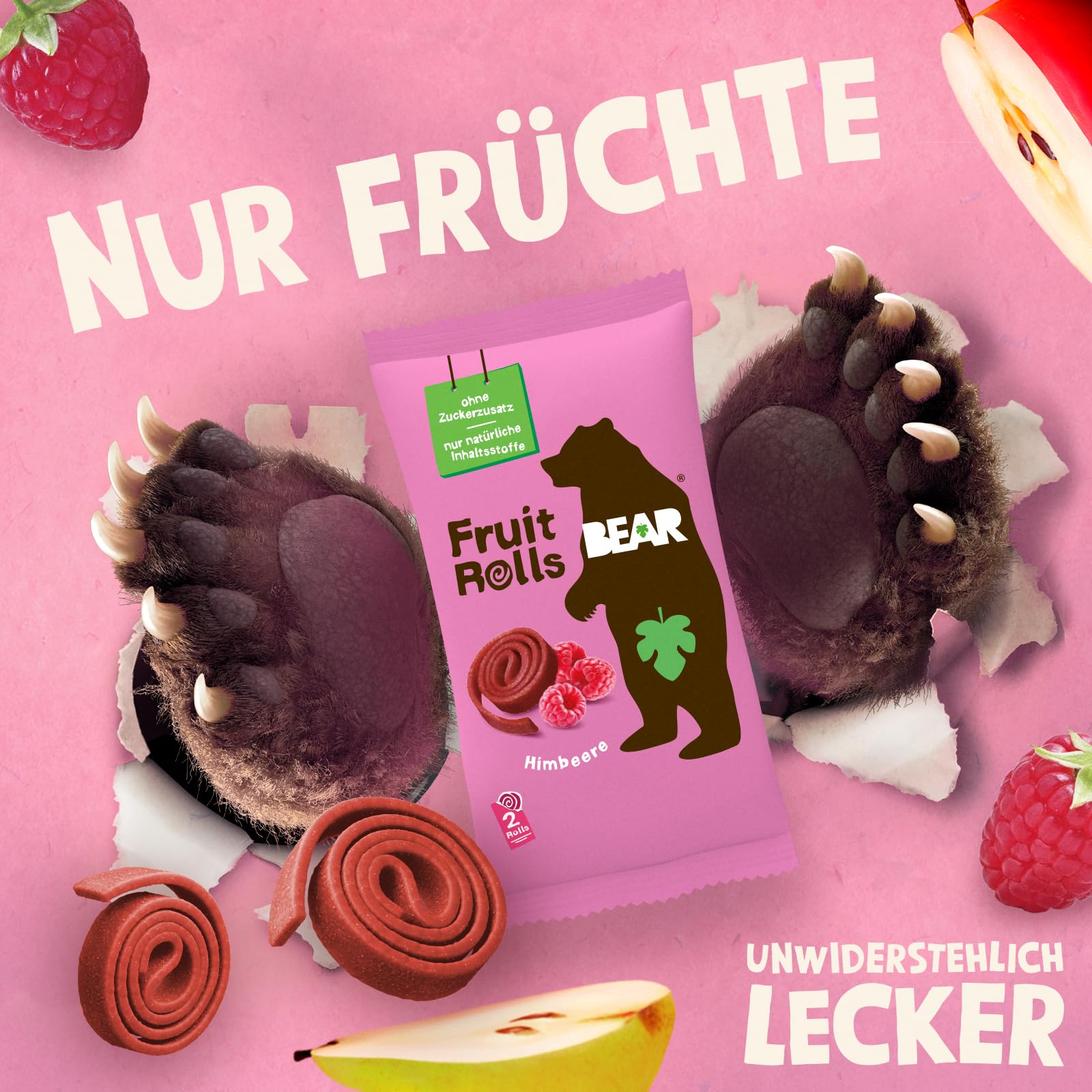 bear-fruchtrollen-himbeere-frucht-yoyos-18x20g-360g image 3