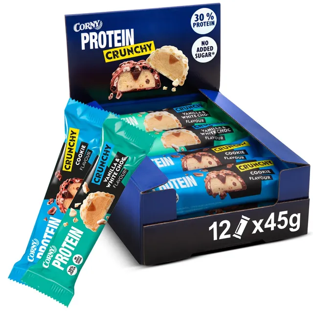 corny-protein-crunchy-mix-pack-30-eiwei-12-x-45-g image 1