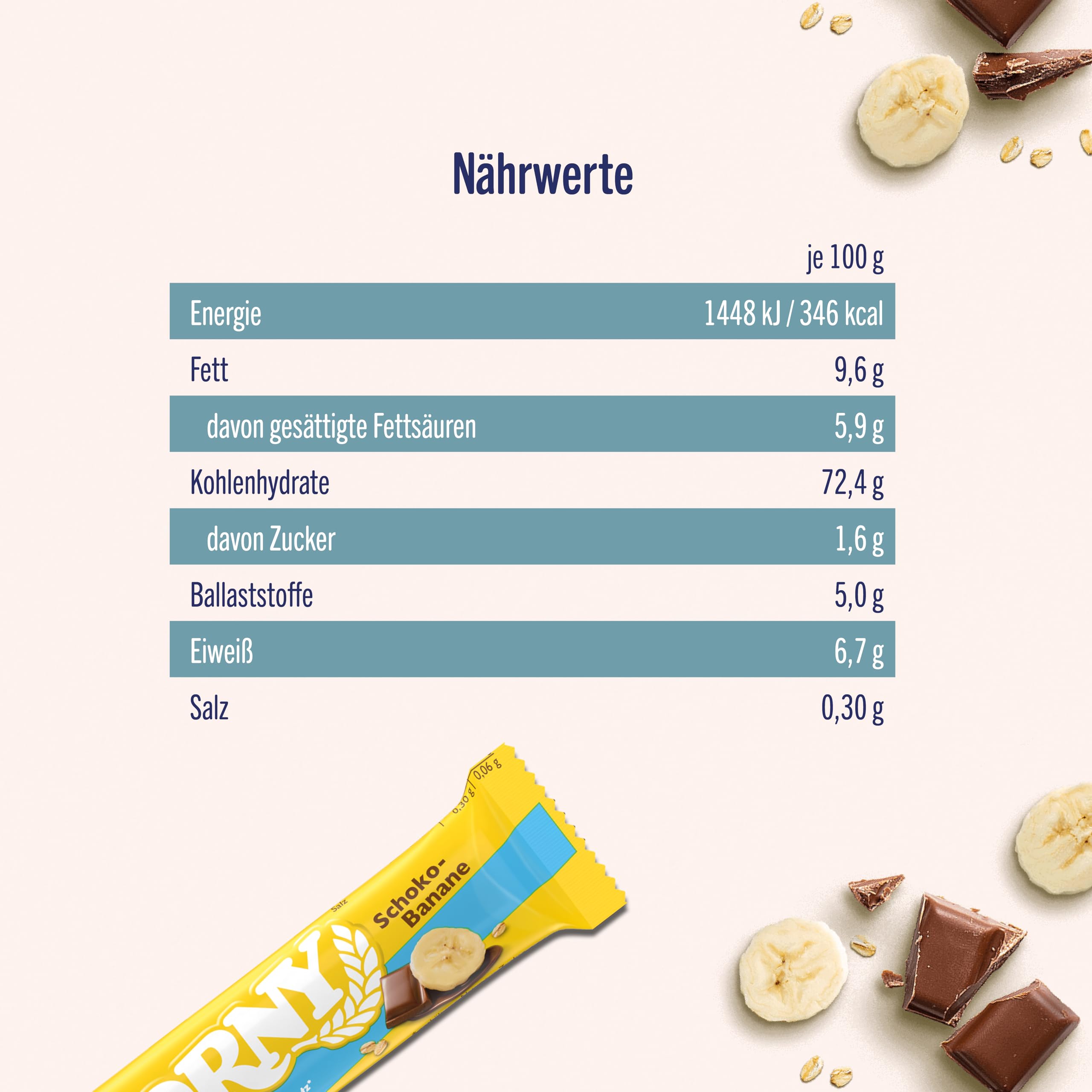 corny-free-schoko-banane-m-sliriegel-ohne-zuckerzusatz-6-x-20-g-69-kcal image 2