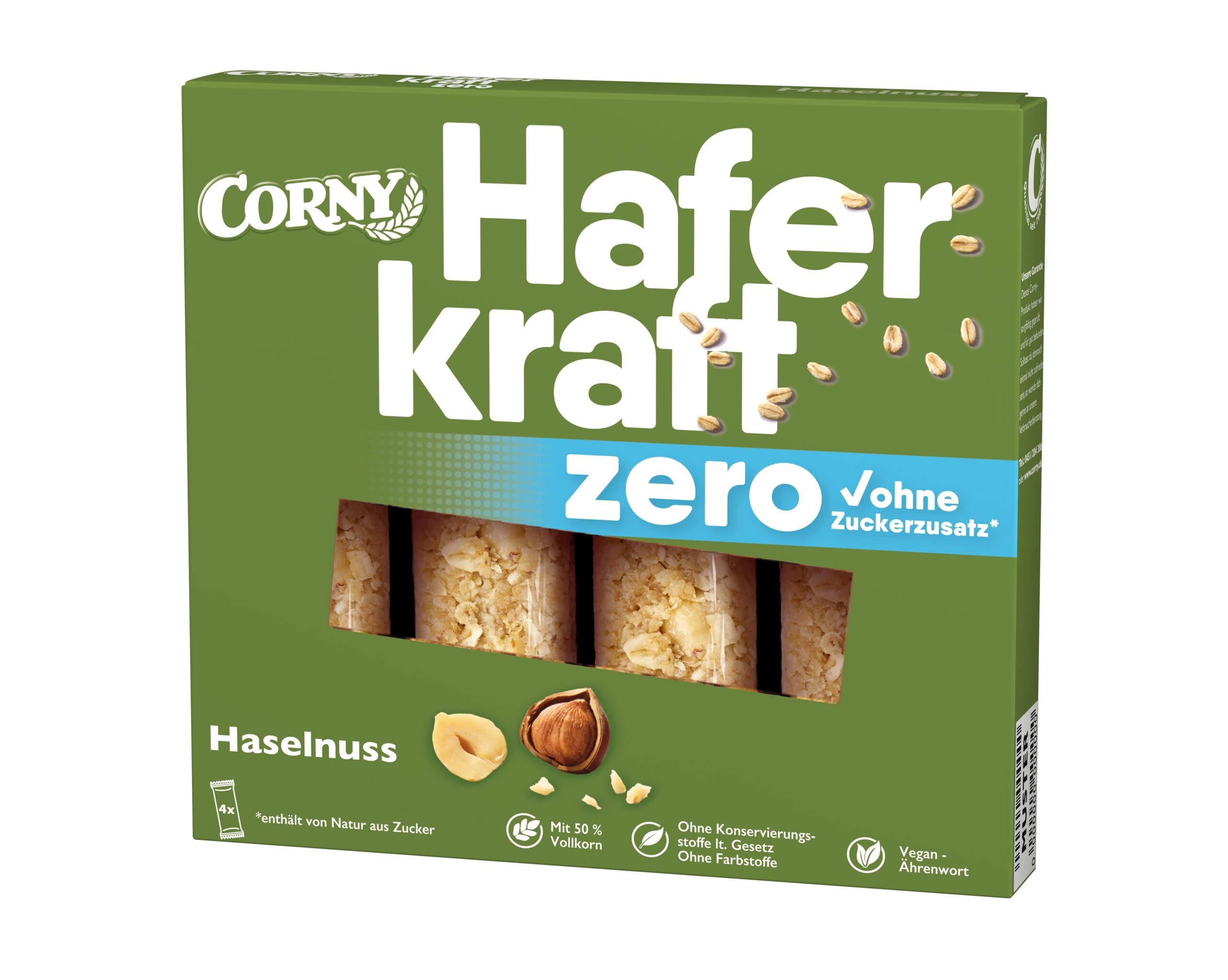 corny-haferkraft-zero-haselnuss-ohne-zuckerzusatz-4-x-35-g image 1
