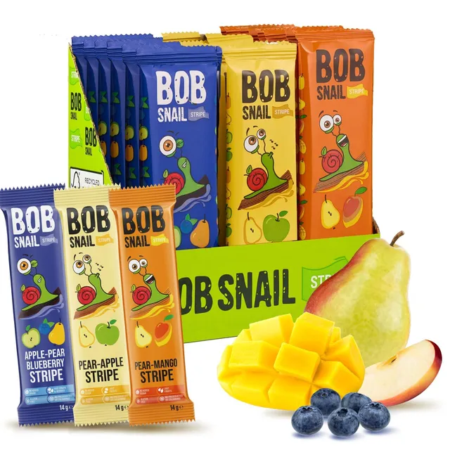 bob-snail-vegane-vielfrucht-riegel-mango-beere-birne-30er-box image 1