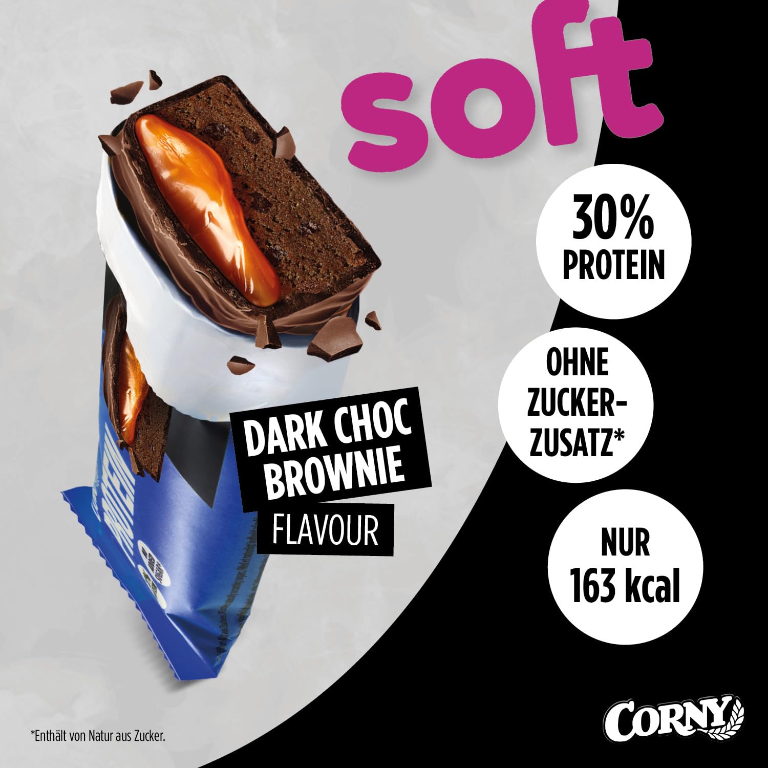 corny-soft-protein-dark-chocolate-brownie-30-protein-12x45g image 2