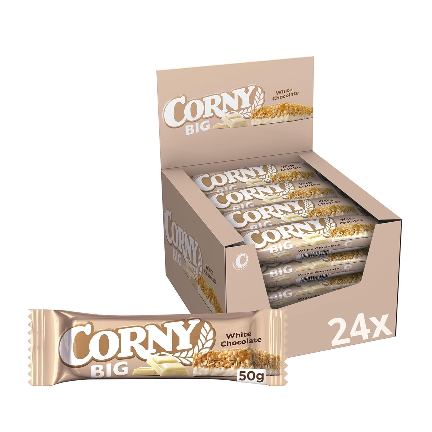 corny-big-m-sliriegel-white-chocolate-24-x-40-g image 1