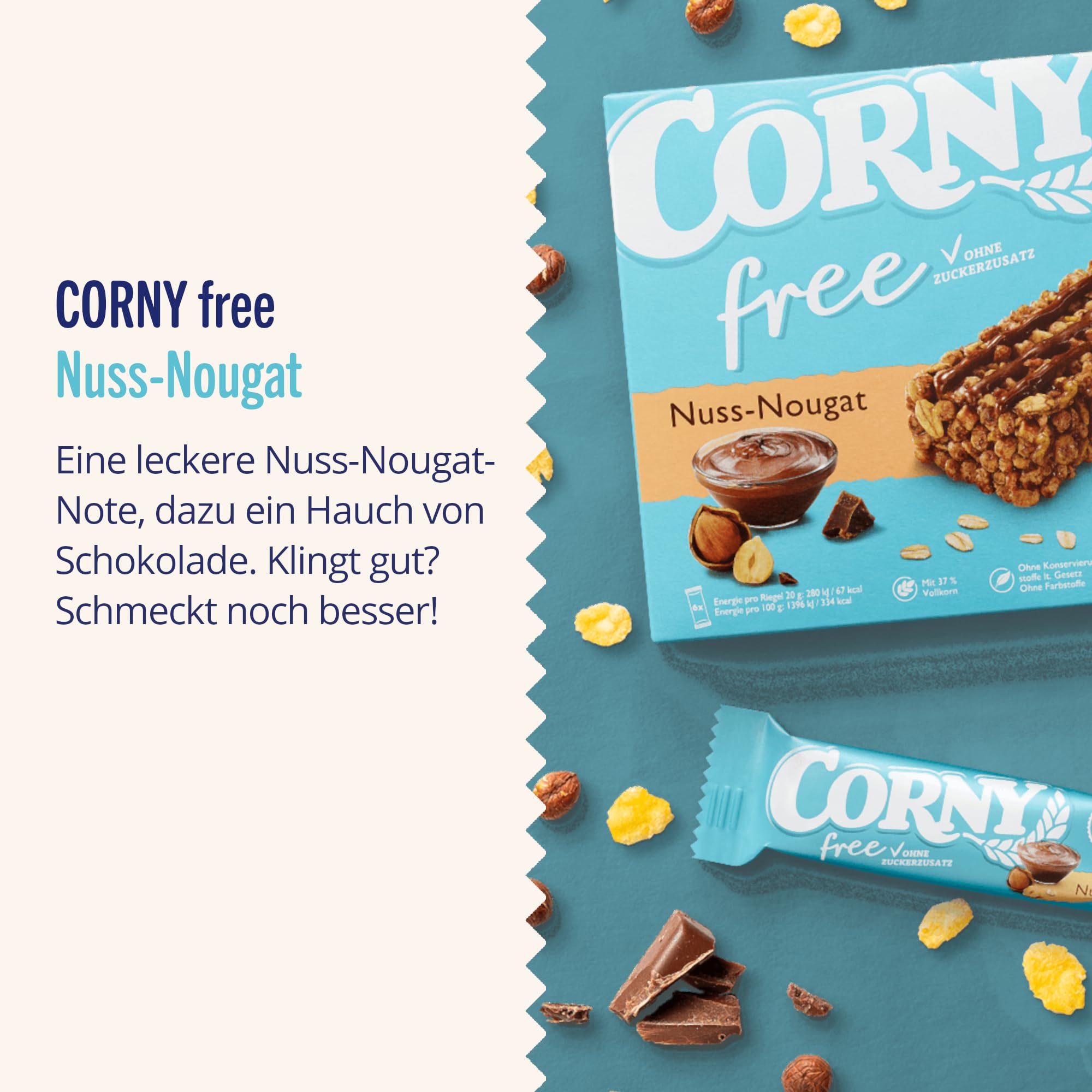 corny-free-m-sliriegel-nuss-nougat-ohne-zuckerzusatz-60-x-20-g image 3