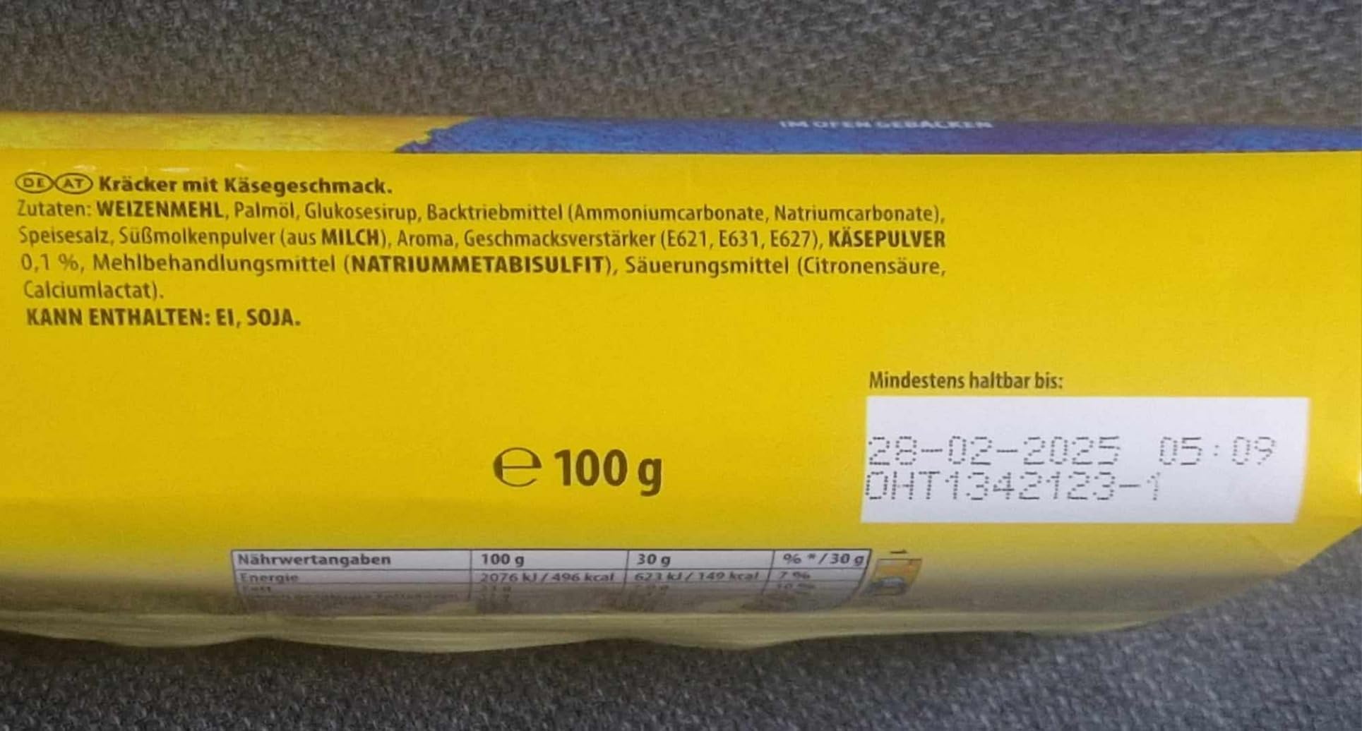 Ok, aber sehr salzig