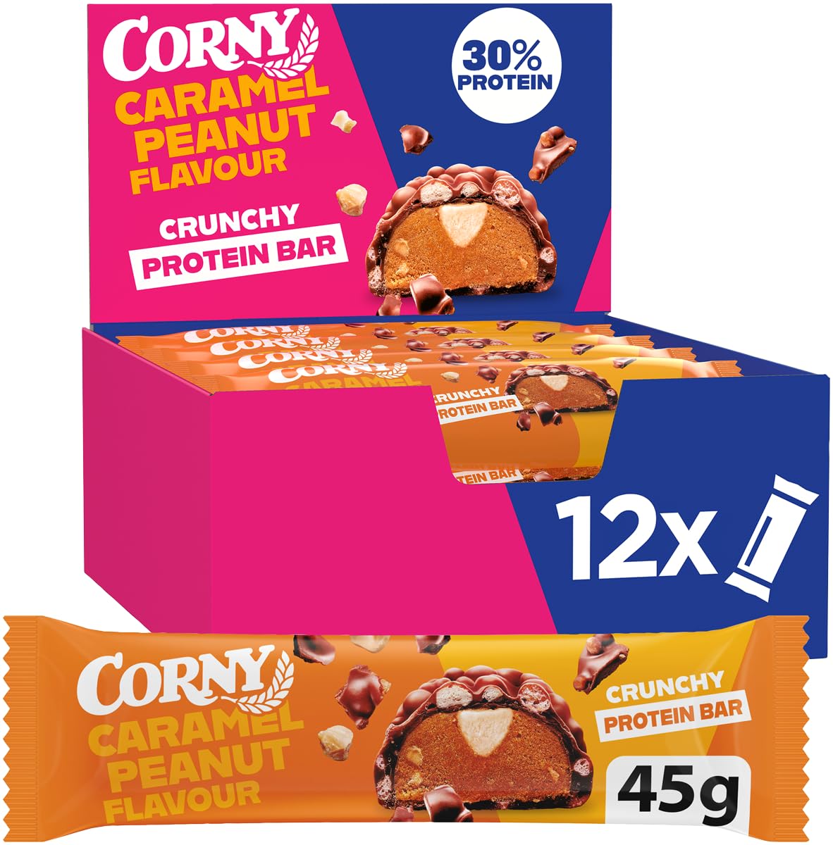 corny-protein-crunchy-mix-pack-30-eiwei-12-x-45-g image 8